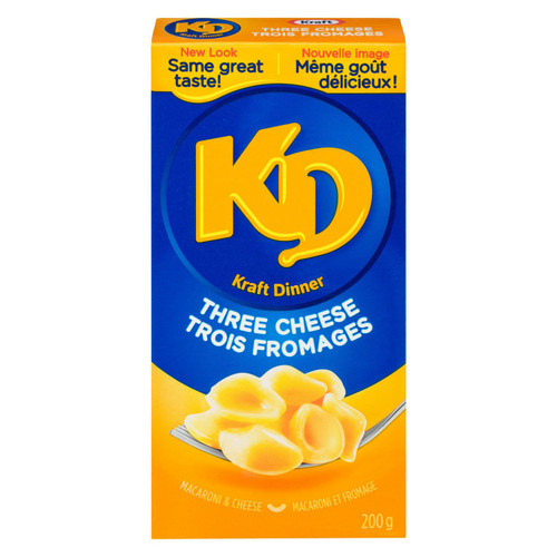 Kraft Dinner Three Macaroni & Cheese 200g