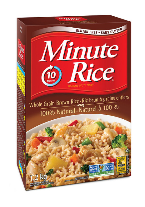 Minute Rice Whole Grain 1.2kg