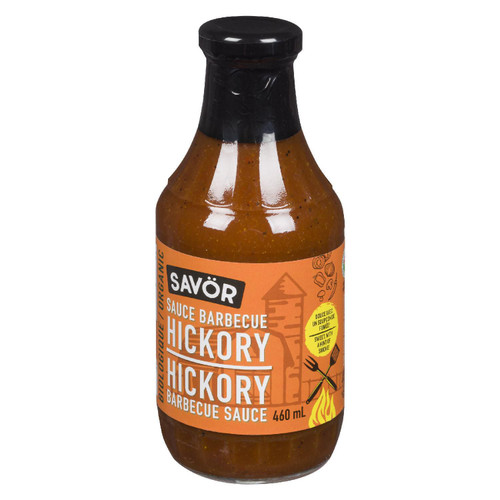 Organic Savor Hickory BBQ Sauce 460mL