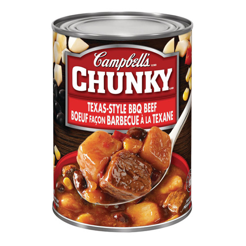 Campbell's Chunky Texas-Style BBQ Beef Soup 540mL