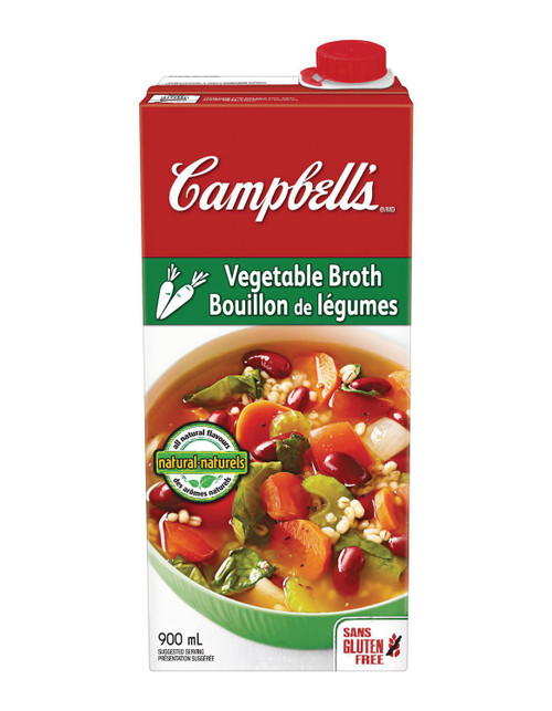 Campbell's Vegetable Broth 900mL