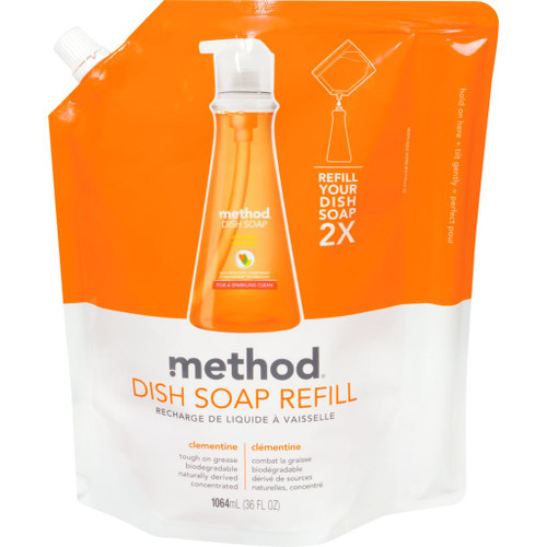 Method Dish Soap Refill, Clementine 1.07 L