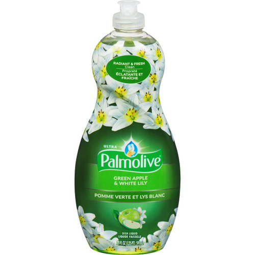 Palmolive Ultra Liquid Detergent, Green Apple & White Lily 591 mL
