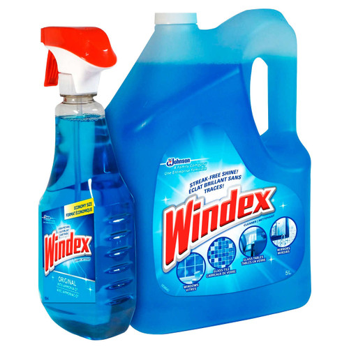 Windex Original Glass Cleaner
5 L + 950 mL