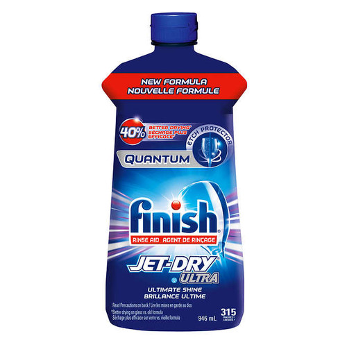 Finish Quantum Jet-Dry Ultra Rinse Agent
315 washes