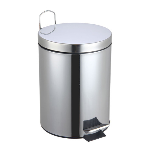 Garbage Bin Dustbin Pedal Champagne 7L