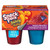 Snack Pack Juicy Gels Raspberry & Mix Berry Fruit Juice Cups 4 cups 396g