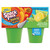 Snack Pack Juicy Gels Reduced Sugar Lemon Lime Fruit Juice Cups 4 cups 396g