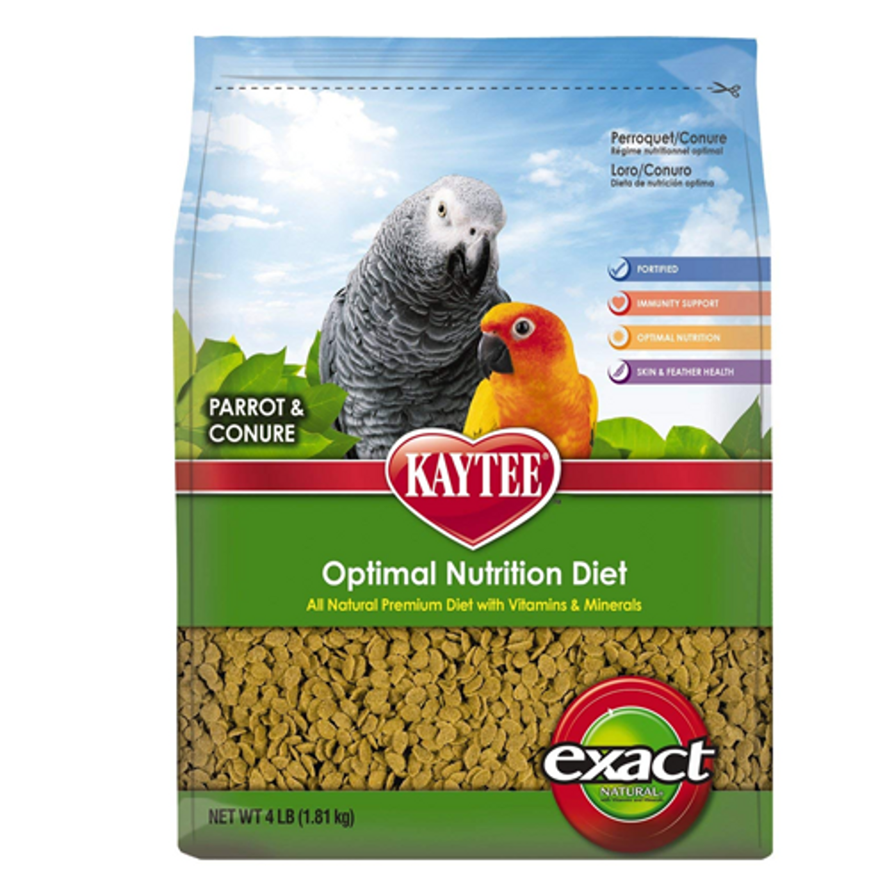natural parrot food