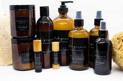 the island, summer bath, summer scent, organic bath, organic skin care, organic ocean products, indigenous apothecary
