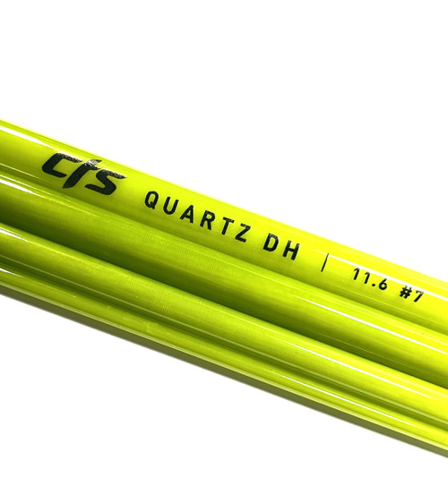Quartz DH Two Hand 11'6" 7 Weight 4 Piece Fly Rod Blank Urban Green
