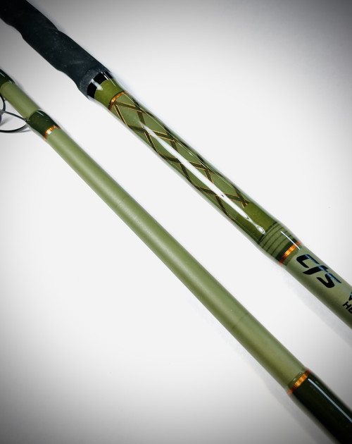 FlySpoke Custom CTS 12'0" 2.5-4oz Vapor Trail Surf Casting Rod Satin Army