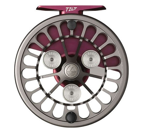 Reddington Tilt Euro Nymphing Reel Silver & Garnet