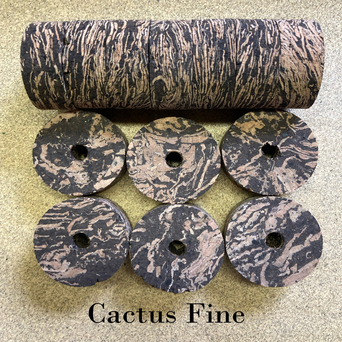 Cactus Cork Strips 0.5 x 1.5 x 12 - Custom Fly Grips LLC