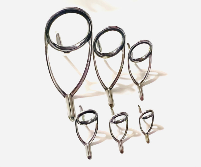 Fuji Titanium Torzite Double Foot KW Stripping Casting Spinning Guides