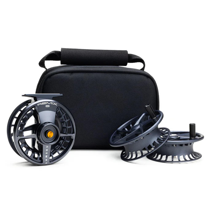 comparison lamson remix vs liquid fly reels S-Series Reel -9+ Day Break generation reel that elevates the advantages of a pressure Lamson Liquid S-Series Fly Reel