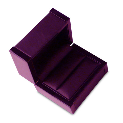 4805 Series High Quality Lacquered Wood & Integrity Double Ring Box