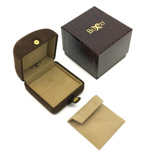 7600 Series High Quality Charisma Suede Ring and Earring Box