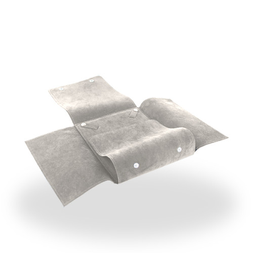 SPF20 High Quality Soft Italian Faux Suede Large Necklace Folder