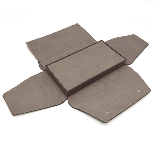 LSDFL-R8 Custom High Quality Leather & Charisma Suede Multi Ring Display Folder