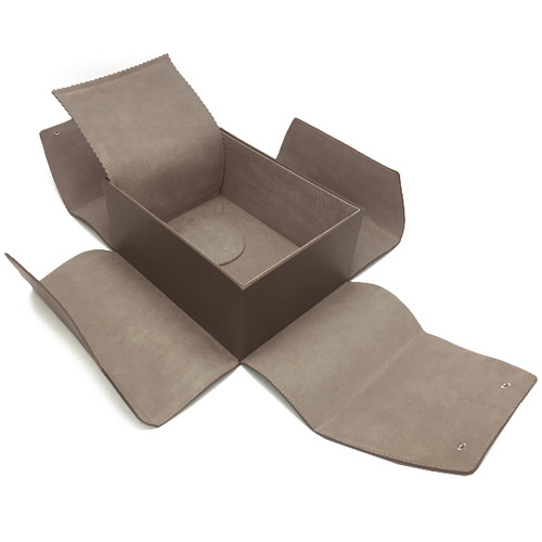 LSDFL-NCK3 Custom High Quality Leather & Charisma Suede Multi Necklace Display Folder