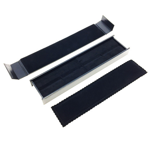 GMDIS-260-4 Custom Gem Display Covered with Leatherette & Silsuede 