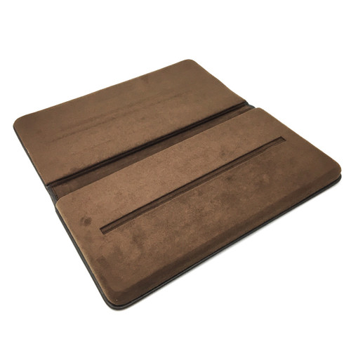 TRYBK300-LTHR Custom Presentation Tray Covered with Leather and Chamel