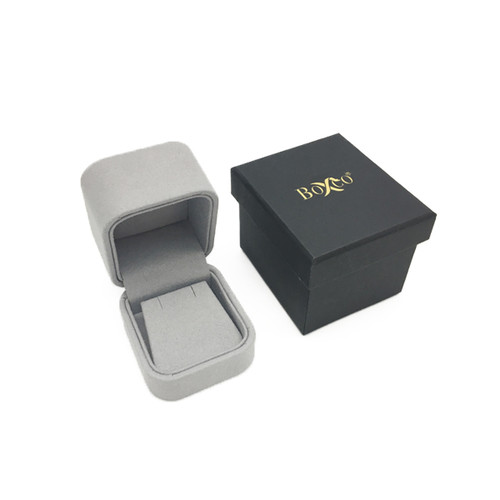 1802 Custom High Quality Charisma Suede Earring Box