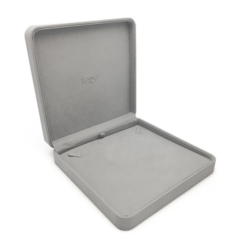 1820 Custom High Quality Charisma Suede Necklace Box