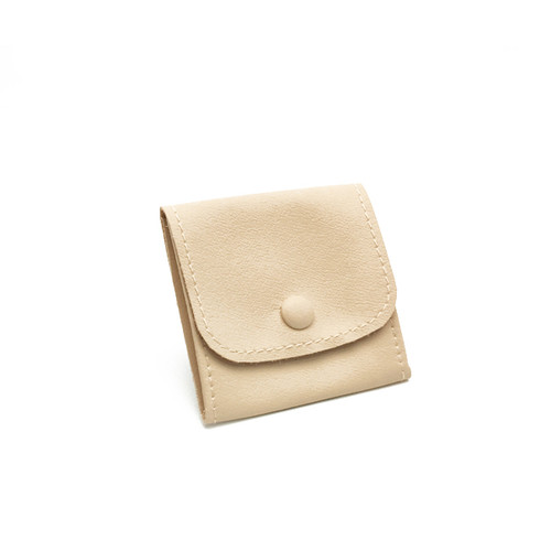 LLRP1 High Quality Faux Leather Button Pouches