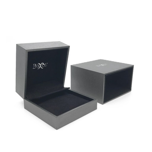 5314 High Quality China Suede and Leatherette Earring and Pendant Box