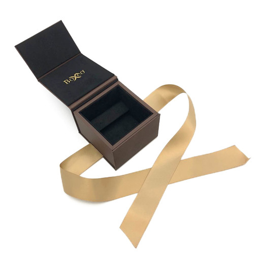 8902 High Quality American Leatherette and China Suede Earring Box