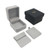 1810 Custom High Quality Charisma Suede Earring and Pendant Box
