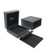 5309 High Quality China Suede and Leatherette Earring and Pendant Box