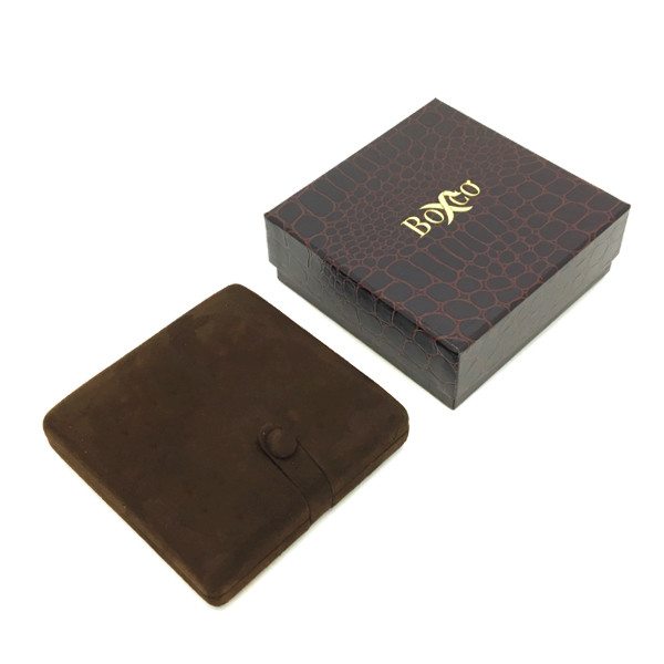 7608 Series High Quality Charisma Suede Earring and Pendant Box