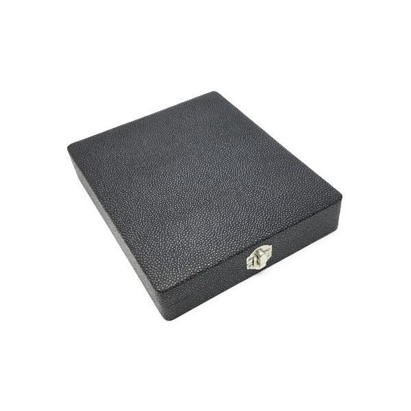 PRCS-240 Custom Gem Case Covered with Beluga & Silsuede 