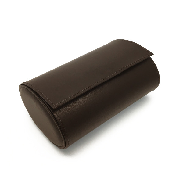 High Quality Watch Travel Case for Watch & Cufflink Covered with Integrity & Chamel