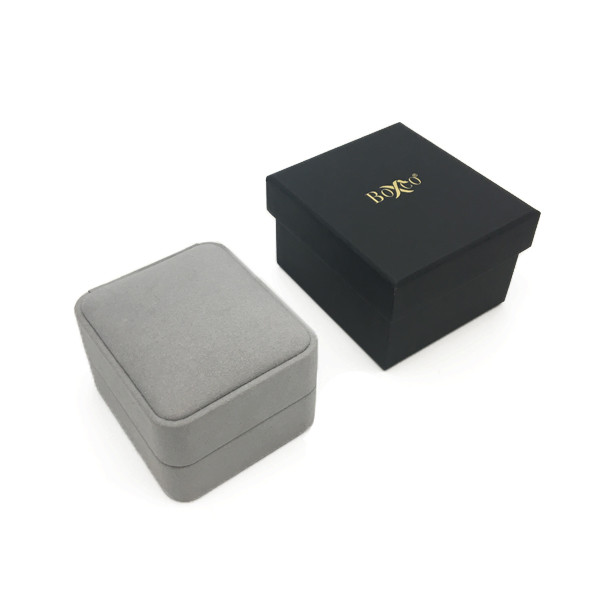 1810 Custom High Quality Charisma Suede Earring and Pendant Box