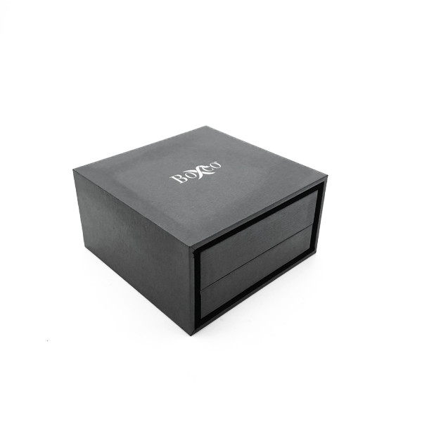 5309 High Quality China Suede and Leatherette Earring and Pendant Box