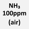 Ammonia 100 ppm  balance Air