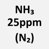 Ammonia 25 ppm balance Nitrogen