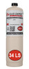 34 Liter-Methane 500 ppm/ Ethane 500 ppm/ Propane 500 ppm/ N-Butane 500 ppm/ Pentane 500 ppm/ Hexane 500 ppm/ Nitrogen