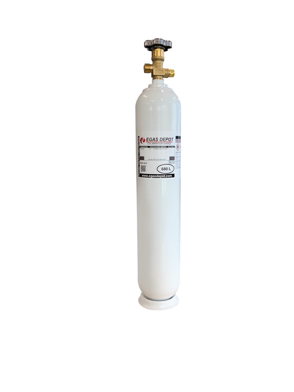 680 Liter-Carbon Dioxide 500 ppm/ Nitrogen