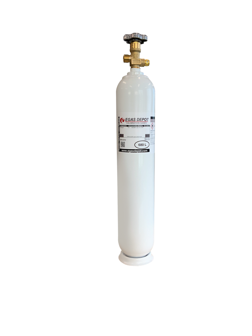 680 Liter-Carbon Dioxide 3,000 ppm/ Nitrogen