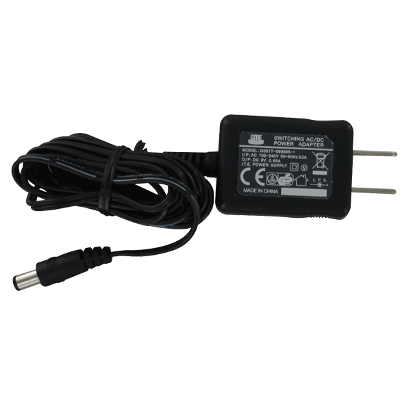 Series DCGII Digital Pressure Gage -A-644, 9V DC power adapter