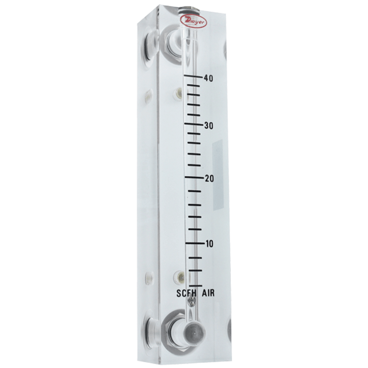 Series VFB Visi-Float® Flowmeter (shown with no valve).