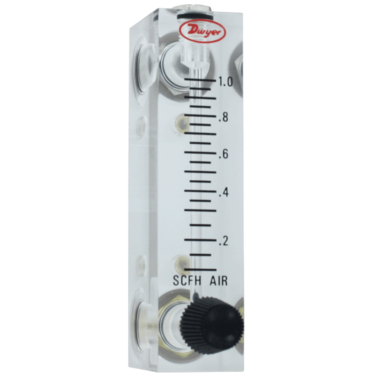 Series VFA Visi-Float® Flowmeter, VFA-1-BV (brass valve).