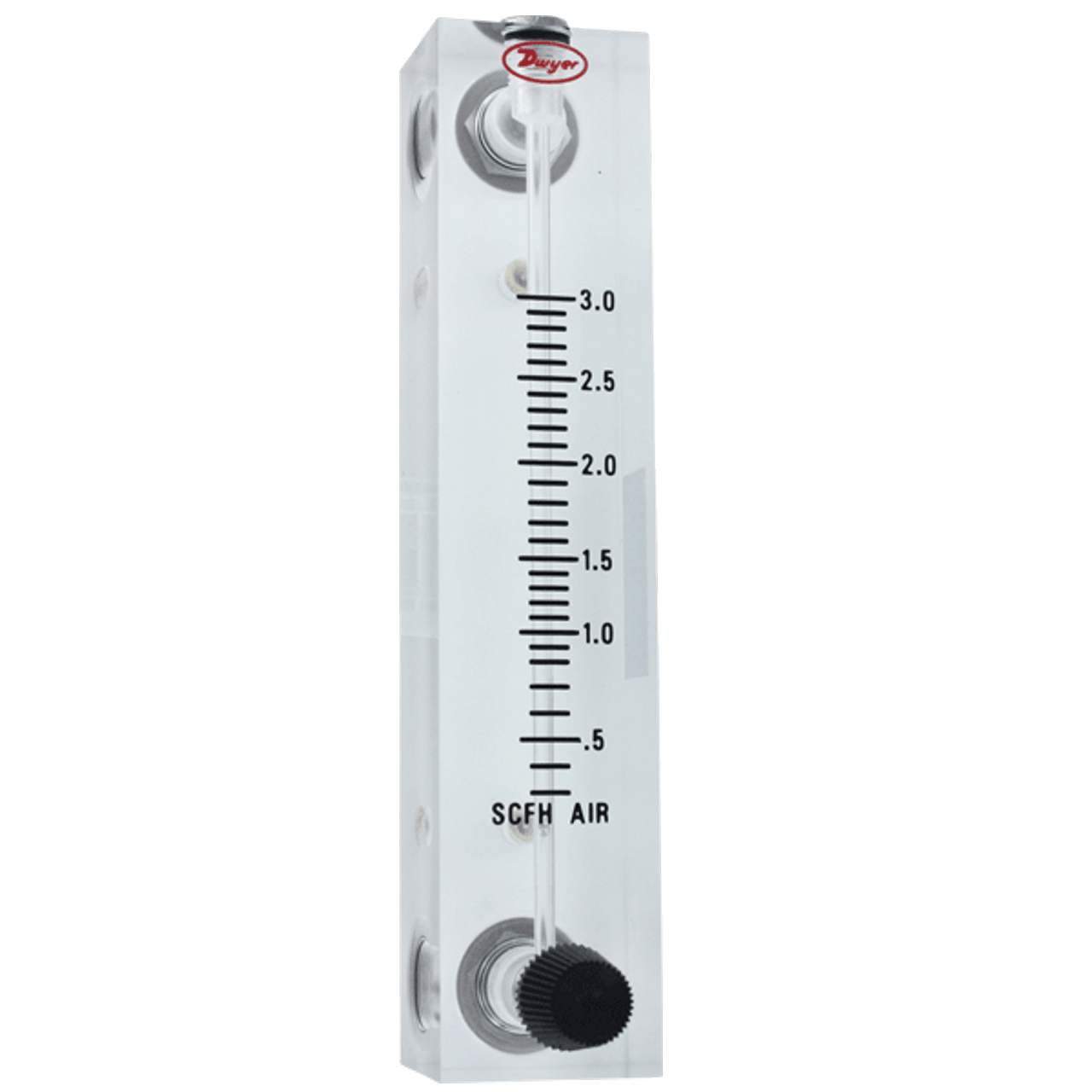 Series VFB Visi-Float® Flowmeter, VFB-50-SSV (stainless steel valve).