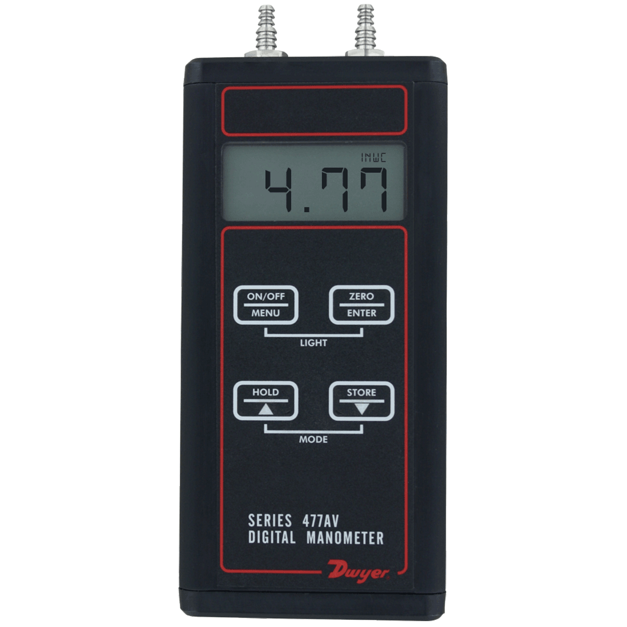 Series 477AV Handheld Digital Manometer - Pressure, Flow & Air Velocity