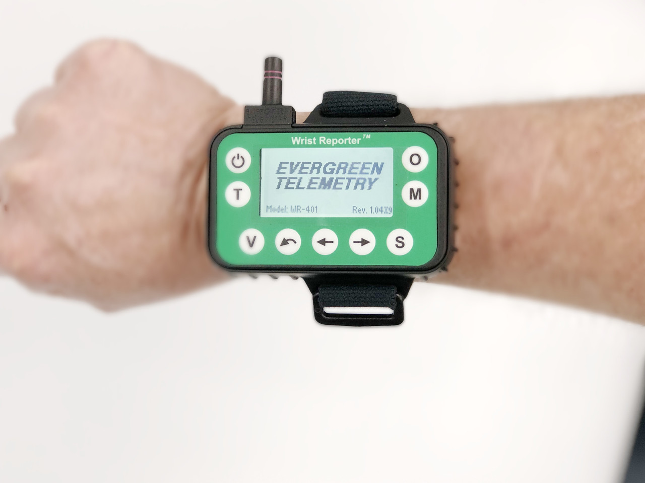 Evergreen Telemetry Wrist Reporter with Thumb switch
